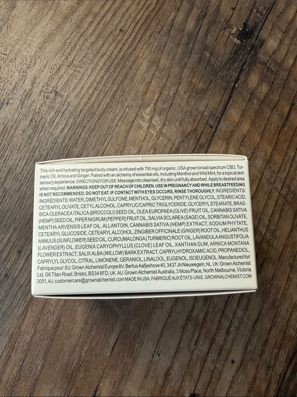 Grown Alchemist White Targeted Body Cream - Picture 3 of 5